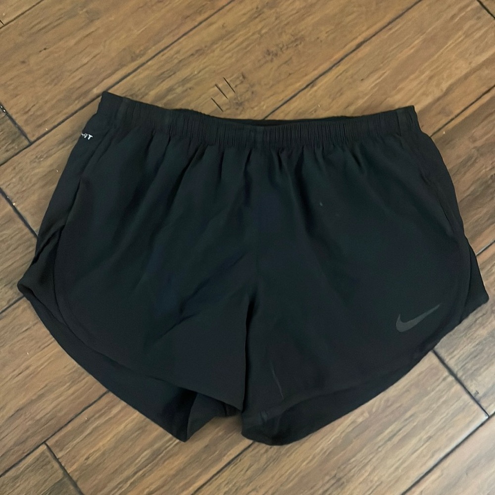 Black Nike athletic shorts